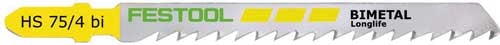 FESTOOL JIGSAW BLADE HS 75/4 BI/5 486553