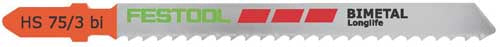 FESTOOL JIGSAW BLADE HS 75/3 BI/5 486554