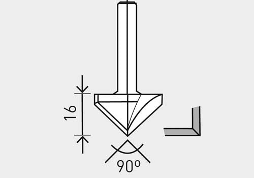 FESTOOL PLASTERBOARD V-GROOVE CUTTER HW S8 D32/90  491001