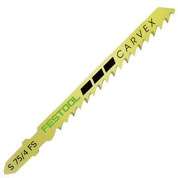 FESTOOL JIGSAW BLADE S 75/4 FS/100 493523