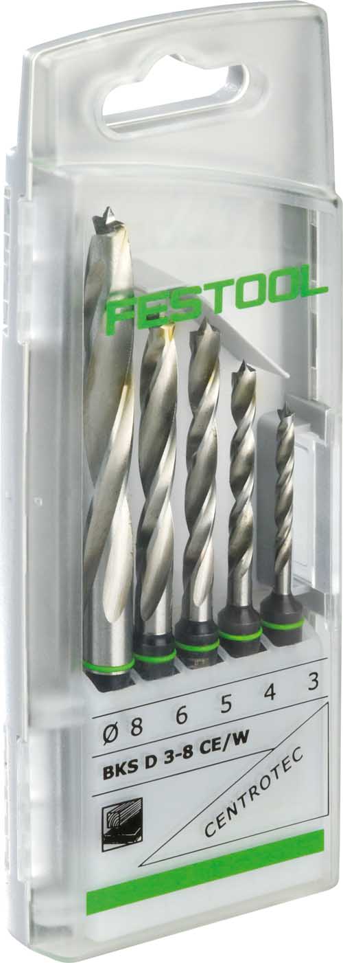 FESTOOL DRILL BIT CASE BKS D 3-8 CE/W 493648