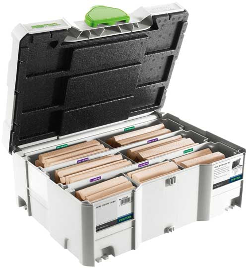 FESTOOL DOMINO XL BEECHWOOD DOMINO DS/XL D12/D14 128X BU 498205