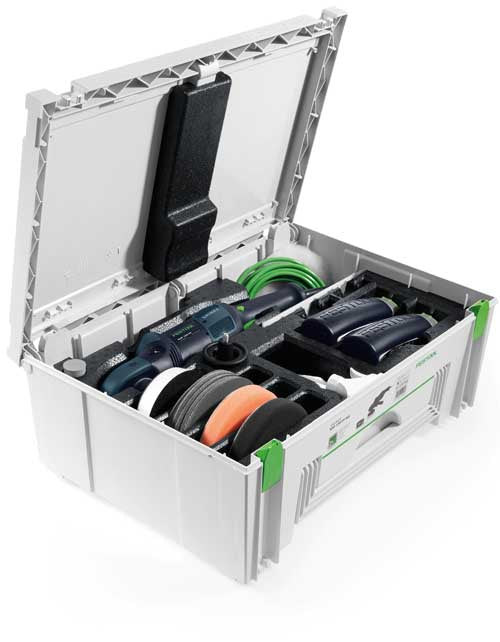 FESTOOL ROTARY POLISHER RAP 150 FE-SET WOOD SHINEX 570795