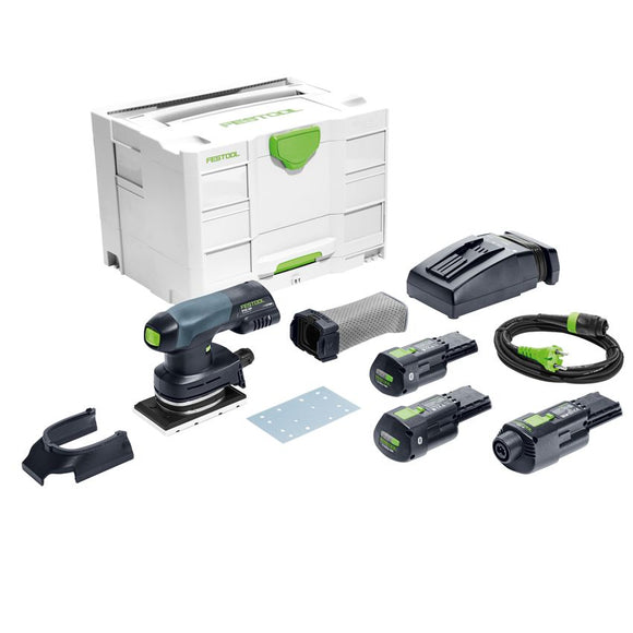 FESTOOL CORDLESS ORBITAL SANDER RTSC 400 LI 3,1-SET