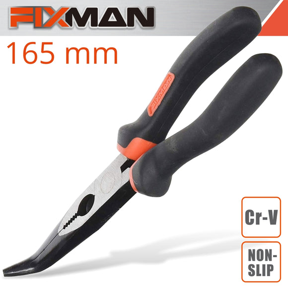 FIXMAN INDUSTRIAL BENT NOSE PLIERS 6' X 165MM