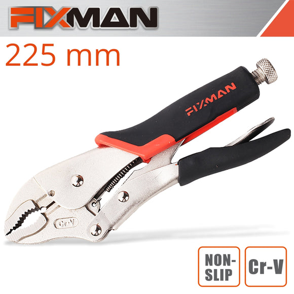 FIXMAN CURVED JAW LOCK GRIP PLIERS 10'/250MM