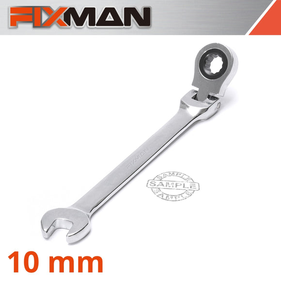 FIXMAN FLEXIBLE RATCHET COMBINATION WRENCH 10MM