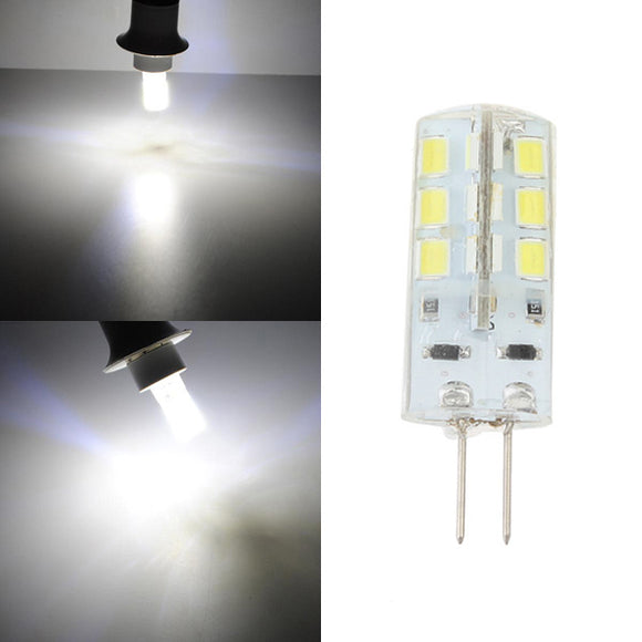 G4 LED Bulb 2.5W 24SMD 3528 White Corn Light Bulb DC 12V