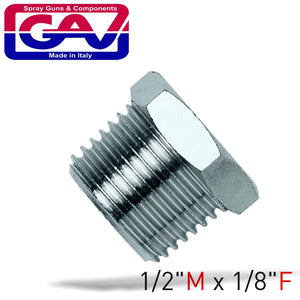 TAPER REDUCER BUSH 1/2 X 1/8 M/F