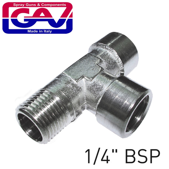 T CONNECTOR 1/4' FMF