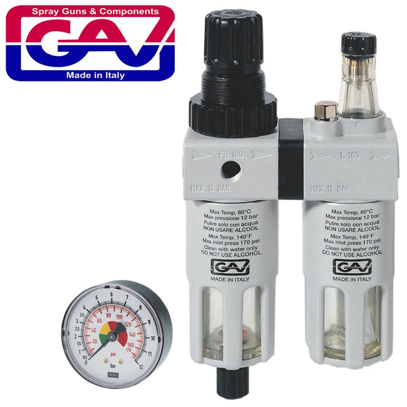 FILTER REGULATOR LUBRICATOR 1/4'