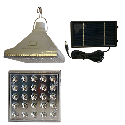 Solar lighting kit