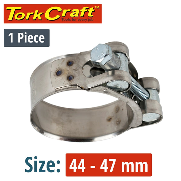 HOSE CLAMP H/DUTY 44-47 BULK