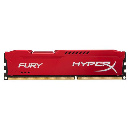 Kingston HX318C10FR/4 hyper-x Fury with asymmetrical Red heatsink