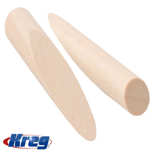 KREG PAINT GRADE WOODEN PLUGS 50PC