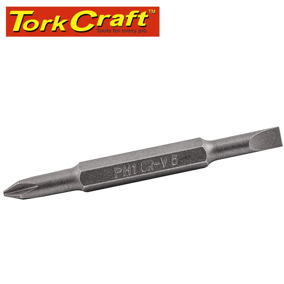 REPLACEMENT BIT 65MM DOUBLE ENDED 6MM.SL5MM/PH1 FOR KT2677