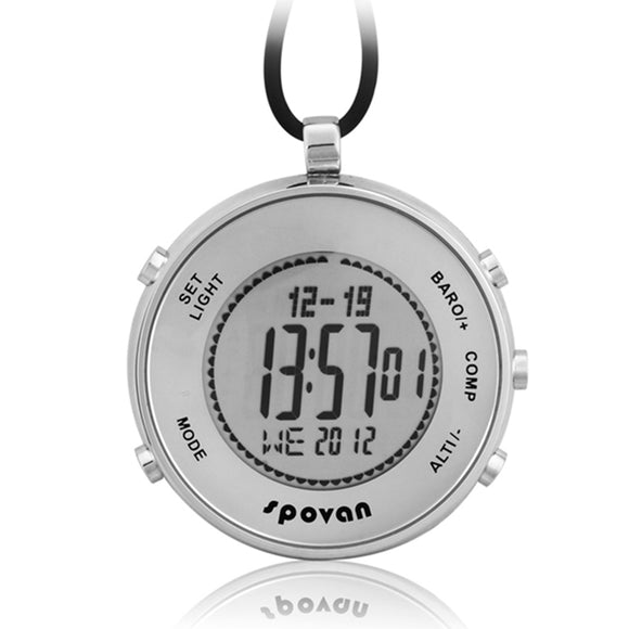 Spovan Multifunctional Sports Watches Fishing Hiking Pocket Watch