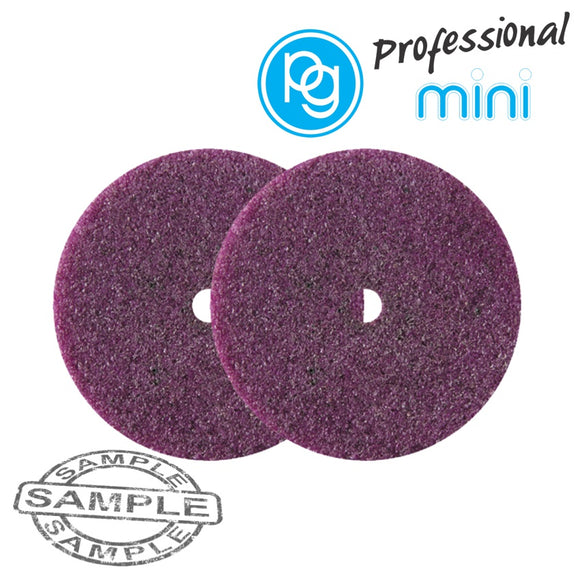 WHEEL GRINDING STONES.RUBY ABV.22MM.2PCS