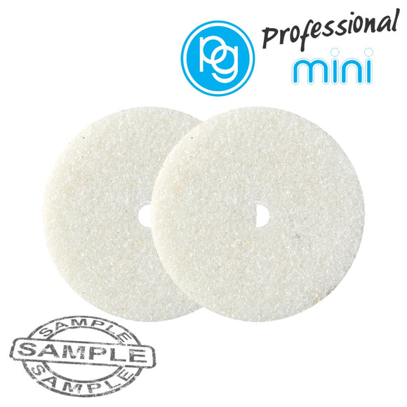 WHEEL GRINDING STONES.WHITE ABV.22MM.2PCS