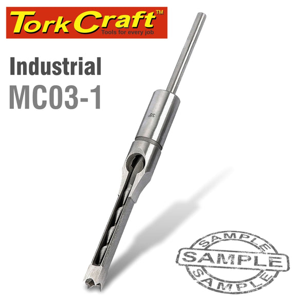 HOLLOW SQUARE MORTICE CHISEL 3/8' INDUSTRIAL 9.5mm