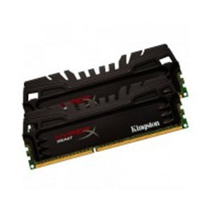 Kingston KHX18C10T3K2/16 hyper-x with Tall heatsink , Beast series , DDR3-1866 , CL10 , 4Gb x4 kit - support Intel XMP , 1.5v - 240pin