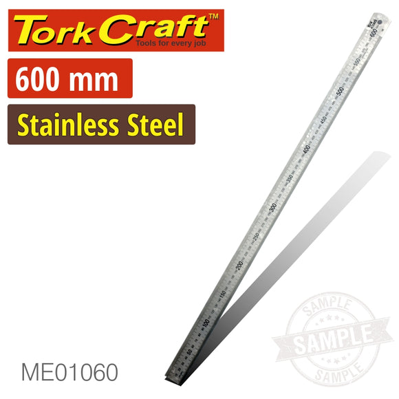 STAINLESS STEEL 600X30X1.2MM RULER