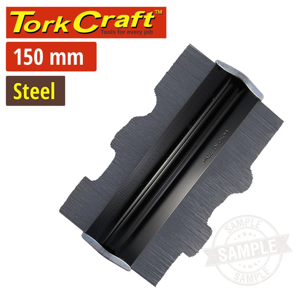 STEEL PROFILE GAUGE 150MM - MAX PROFILE DEPTH 45MM