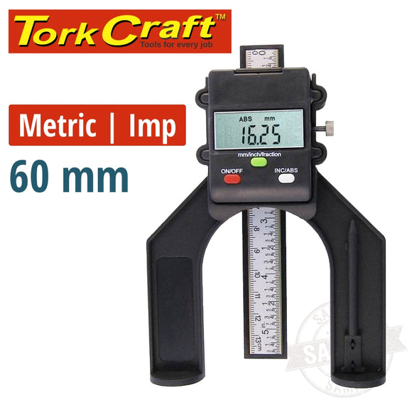 DIGITAL DEPTH GAUGE 60MM