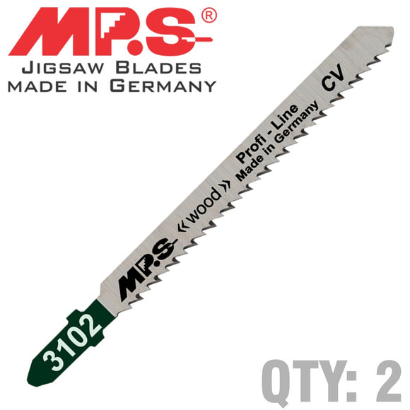 JIGSAW BLADE REV.T.T-SHANK 10TPI T101BR