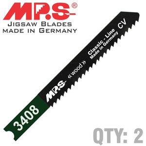 JIGSAW BLADE U-SHANK PLASTIC 12TPI