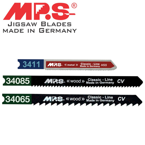 JIGSAW BLADE SET 3PIECE B&D SHANK