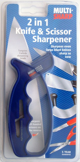 KNIFE AND SCISSOR SHARPENER