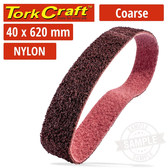 NYLON BELT COARSE 40MMX620MM