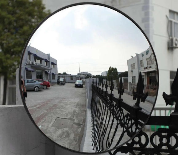 30cm Wide Angle Security Curved Convex Road Traffic Mirrors Safety Driveway