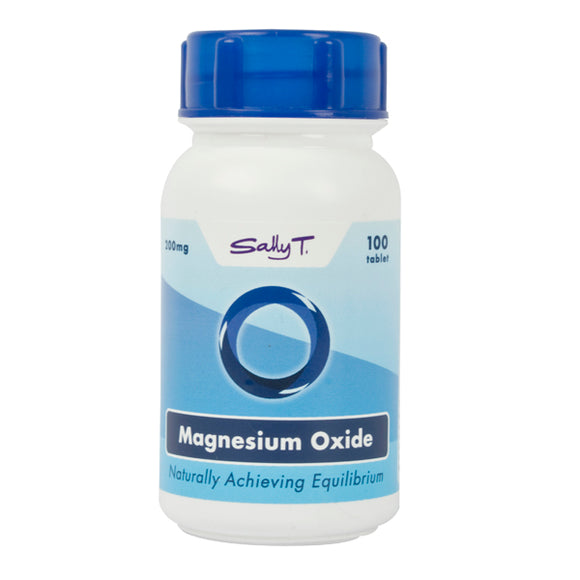 MAGNESIUM OXIDE 200mg -100 TABLETS