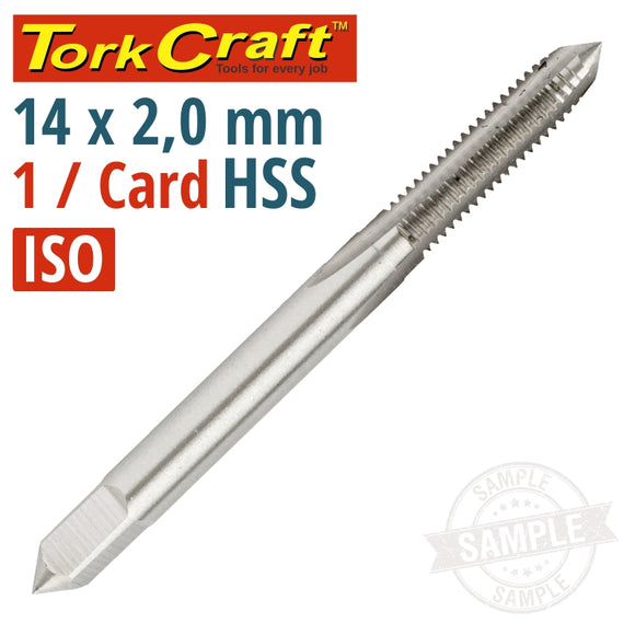 TAP HSS 14X2.00MM ISO 1/CARD