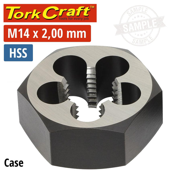 DIE HSS HEX 14X2.00MM 1/CASE