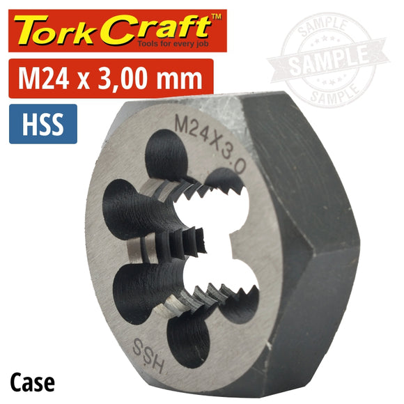 DIE HSS HEX 24MM 1/CASE