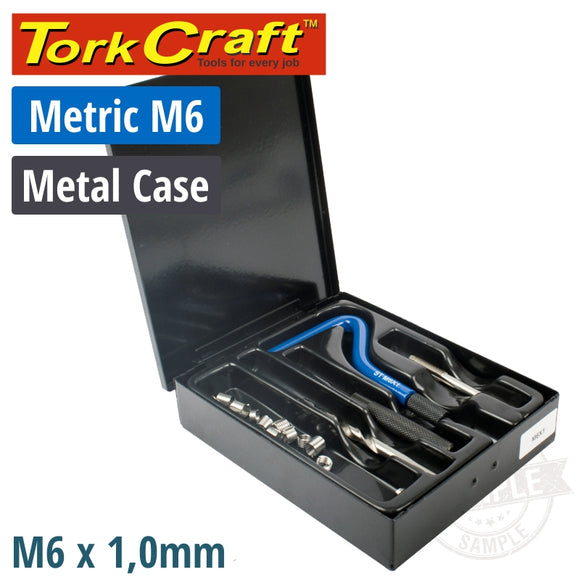 THREAD REPAIR KIT M6 INTERNAL (METAL BOX)