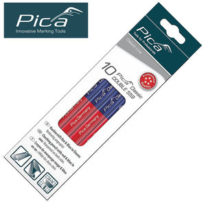 PICA UNIVERSAL MARKING PENCIL RED/BLUE END 10PC