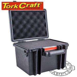 HARD CASE 260X230X185MM OD WITH FOAM BLACK WATER & DUST PROOF (221614)