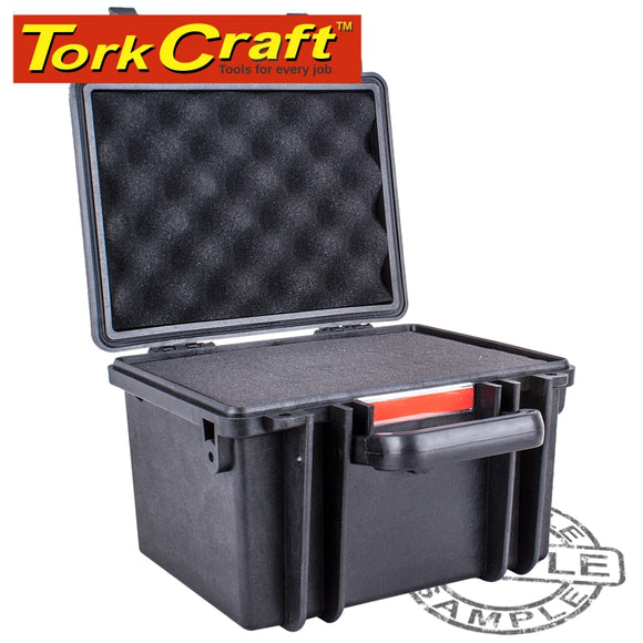 HARD CASE 260X230X185MM OD WITH FOAM BLACK WATER & DUST PROOF (221614)