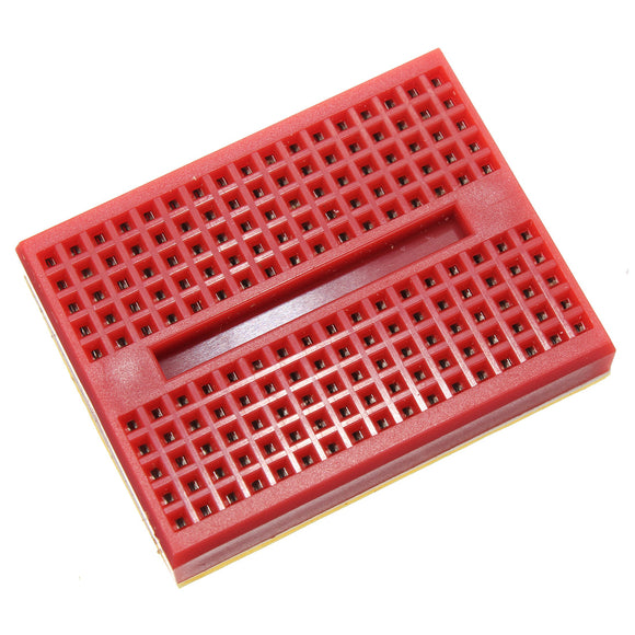 5Pcs Red 170 Holes Mini Solderless Prototype Breadboard For Arduino