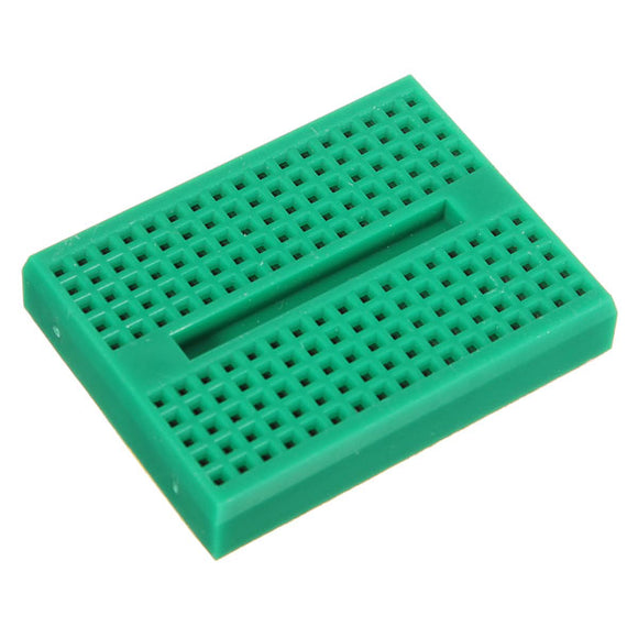 5Pcs Green 170 Holes Mini Solderless Prototype Breadboard For Arduino