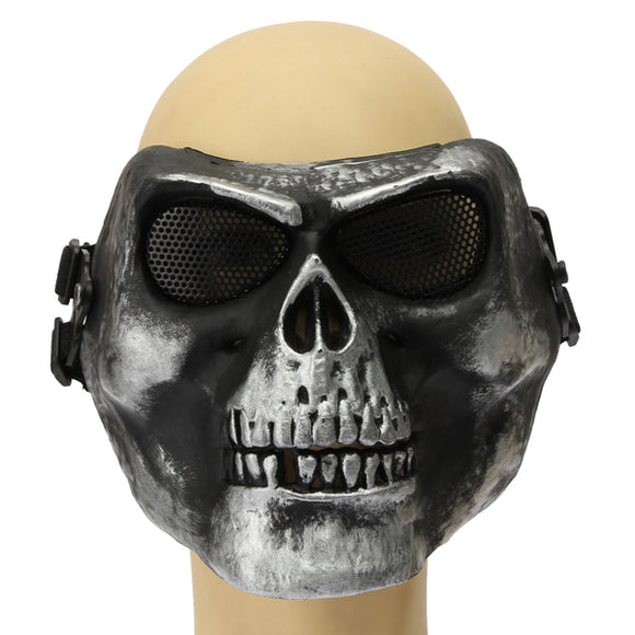 Death Skull Bone Airsoft Full Face Protective Safety Mask