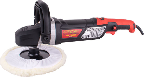 POLISHER 1200W 180MM B/PAD AND BONNET 1000-3000RPM CONST/POWER D-HANDL