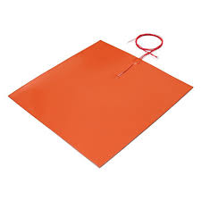 300*300mm 110V 300W Silicone Pad Heated Bed Heating Pad + SSR Solid State Relay Kit for 3D Printer