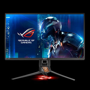 Asus ROG swift PG258Q 25" 3D LED display with nvidia G-SYNC + ULMB ( Ultra Low Motion Blur ) + exclusive Refresh Rate Turbo Key + LED Light-in-Motion base + GamePlus hotkey + intuitive 5-way Navigation Key as joystick