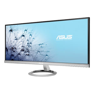 Asus MX299Q 29" LED with ah-iPS technology ( true 178° wide viweing angle + real color ) - 17.5mm ultra-slim with 0.8mm ultra-narrow bezel , Bang & Olufsen ICEpowered sepaker 2x 3w speaker with 32mm driver