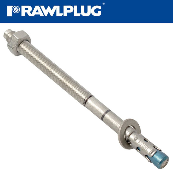 STAINLESS STEEL THROUGHBOLT M12X180MM X50-BOX
